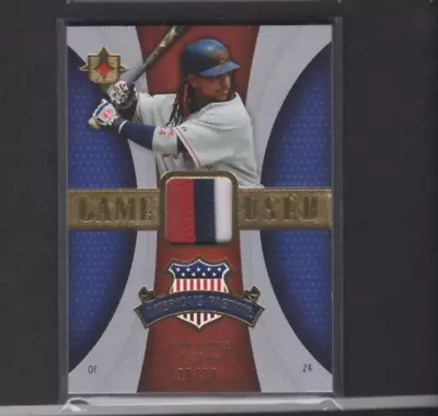 2007 Ultimate Collection America's Pastime Patch Game Jersey Manny Ramirez 25/30 • $29.95