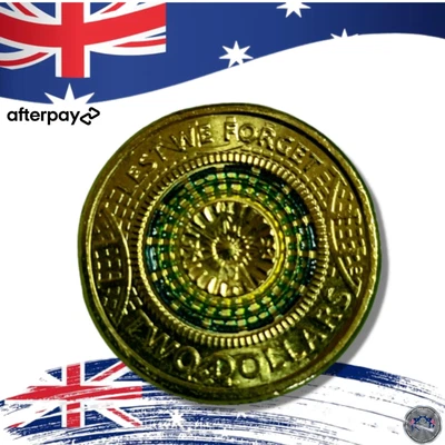 $19.95 • Buy Limited Release Australian $2 Two-Dollar Coin Special War Remembrance Coin Unc🌟