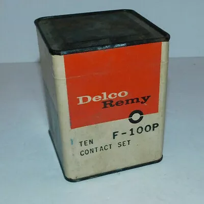 Nos Sealed Vintage 10 Pack Delco Remy Contact Set F-100p Fits 1954 - 73 Ford V8 • $49.95