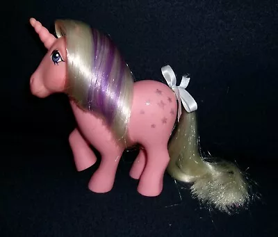 Rose: My Little Pony Vintage Unicorn Twilight VERY GOOD Average Glitter G1 • $8.99