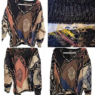 Vtg Coogi Cosby Biggie Sweater L/XL • $311.93