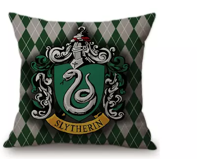 Harry Potter Pillow Cover - Slytherin • $12.56