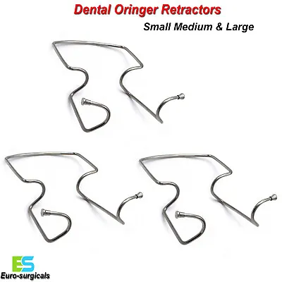 Surgical Dental Retaining Metal Wire Orringer Cheek Retractor Lip Instruments CE • £8.49