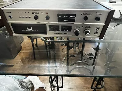 Vintage Akai Gxr-82d Stereo 8-track Tape Player /recorder • $100