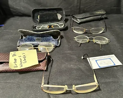 Glasses Eyeglasses Sunglasses Vintage 1980s 1990s Lot Of 5 • $39.98