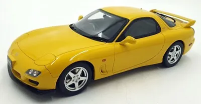 Otto Mobile 1/18 Scale OT397 - Mazda RX-7 Type R Bathurst - Yellow • $318.99