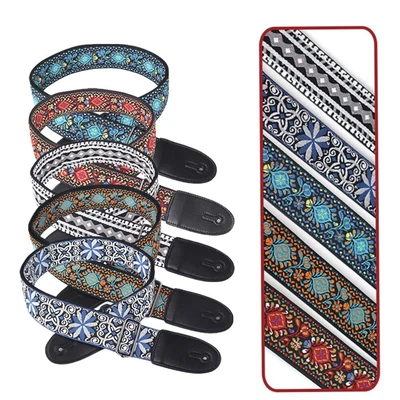 $21.94 • Buy Strap Guitar Vintage 88-143cm Accessories Acoustic Adjustable Bass Classical
