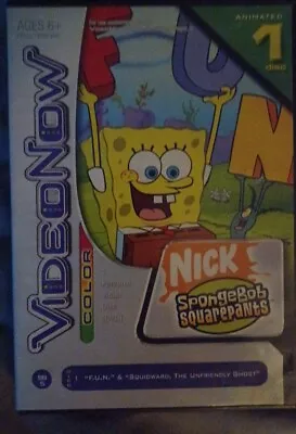 Videonow Color Spongebob Volume SB5-disc 1 • $34.95