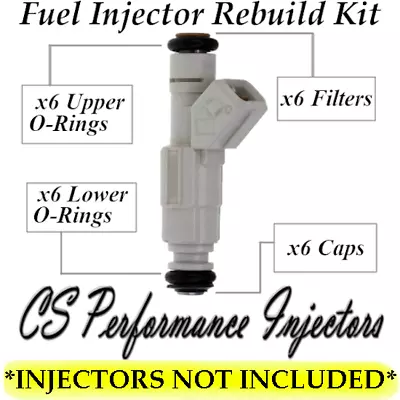 Fuel Injectors Rebuild Repair Kit Fits 0280155811 For Buick Chevy Pontiac 3.8 V6 • $23.11