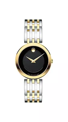 New MOVADO ESPERANZA Two Tone Women's Swiss Quartz 28mm Watch 0607053 • $746.25