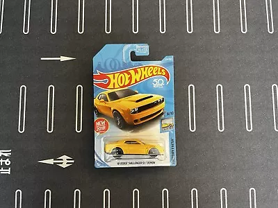 Hot Wheels Factory Fresh '18 Dodge Challenger SRT Demon 8/10 YELLOW NEW • $4.50