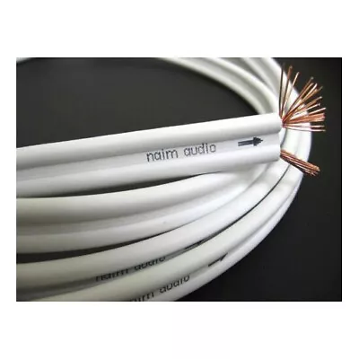 Naim NAC A5 Speaker Cable - Per Metre 1 Metre WHITE - Un Terminated Length • £39