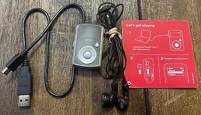 SanDisk Sansa Clip (4GB) Digital Media MP3 Player Gray. Tested And Working • $39.99