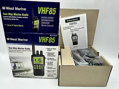 West Marine VHF85 Handheld Submersible VHF Radio Model 11954328 New In Package • $49.99