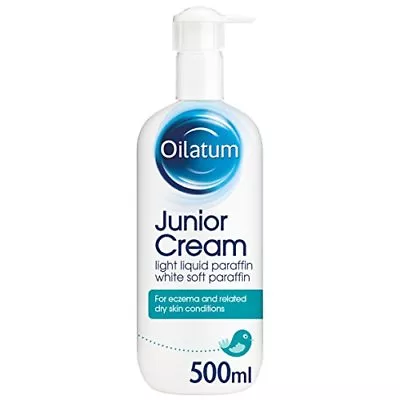 Oilatum Junior Eczema And Dry Skin Emollient Cream 500 Ml • £12.19