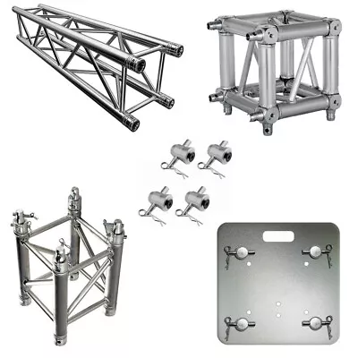 $204.60 • Buy 3.28/4.92/6.56FT Truss  DJ LED Lighting Light Stand Stage Square Aluminum Truss
