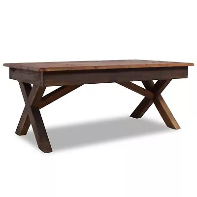 VidaXL Coffee Table Solid Reclaimed Wood 43.3 X23.6 X17.7  • $242.11