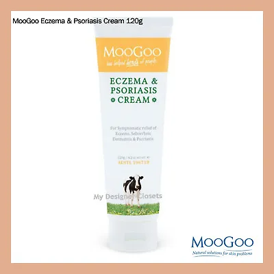 $33.90 • Buy MooGoo Eczema And Psoriasis Cream 120g Original Formula - Moo Goo