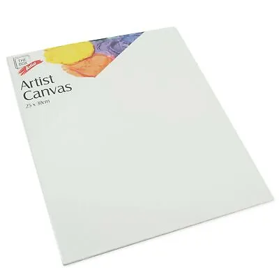 Blank Canvas Panel Artists Sketch Painting Oil Acrylic Plain 25cm X 30cm Board • £6.14