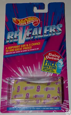 Hot Wheels Revealers #9 Porsche 930 Turbo Dairy Queen Promo 1992 New Sealed VTG • $14.99