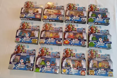 Minimates Marvel Avengers Assemble Lot Of 12 Packages Of 2 Figures. New Sealed. • $75.56