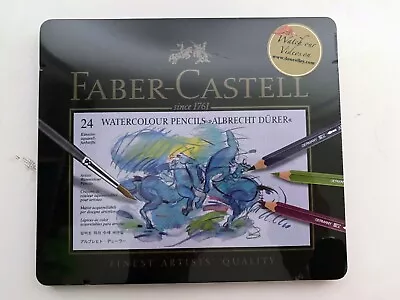 Faber-Castell Albrecht Durer Watercolor Pencil Set - 24 Count - New & Sealed • £19.99