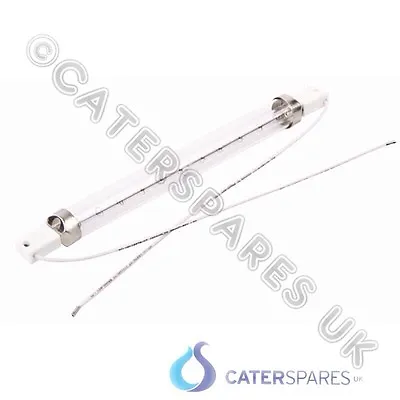 Catering Wired Heat Lamp 220mm Gantry Light Halogen Infrared Bulbs 230v 500w • £17