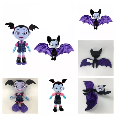 Cute Vampirina Plush Toys Anime Character Vampire Girl Bat Stuffed Doll Kid • £6.39