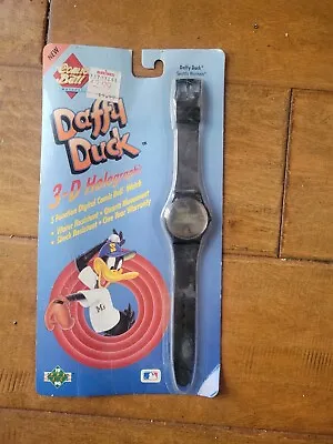 Black 1990 Comic Ball 3-d Holographic Watch Daffy Duck Seattle Mariners • $19.99