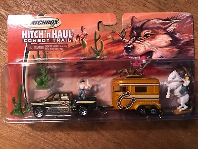 Matchbox Cars Hitch'n Haul Cowboy Trail 2005 Mattel NEW Mint Box • $39.75