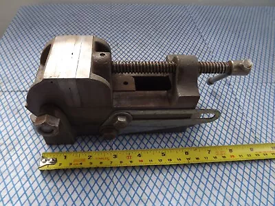 Vintage Drill Press Milling Vice  Engineering Horizontal Vertical Precision • £55