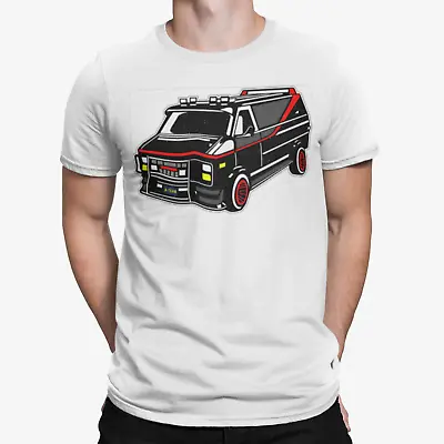  The A Team T-shirt Gc Van Mr T Face 80s 90s Movie Tv Tee Poster Retro Gift • £5.99