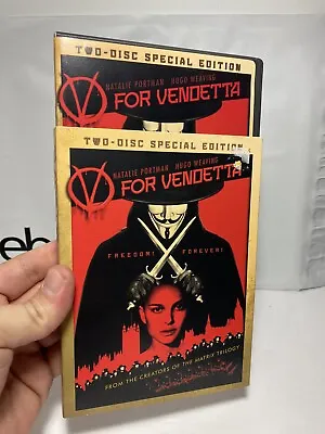 $7.10 • Buy V For Vendetta (Two-Disc Special Edition DVD 2006) W/ Slipcover - DISCS LIKE NEW