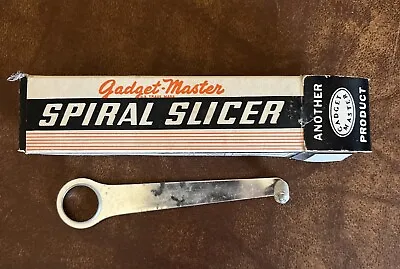 Vintage  Popiel Gadget-Master SPIRAL SLICER W/ Original Box #6 • $7.99