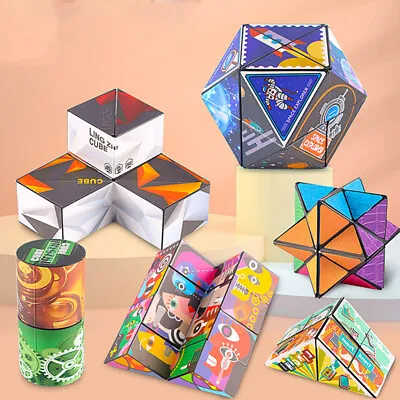 £5.09 • Buy Infinity Flip Magic Cube Children Decompression Toy Puzzle Relieve Stress ToFD