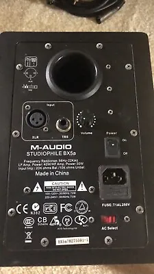 M-Audio Studiophile BX5a Deluxe Speaker Set/ Pair. • $150