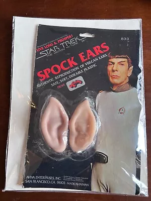 Spock Ears • Star Trek The Motion Picture • New On Card 1979 From Aviva • $19.99