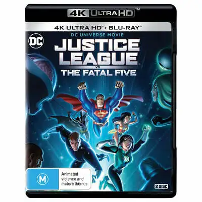 $24.99 • Buy Justice League Vs The Fatal Five : NEW 4K UHD Blu-Ray