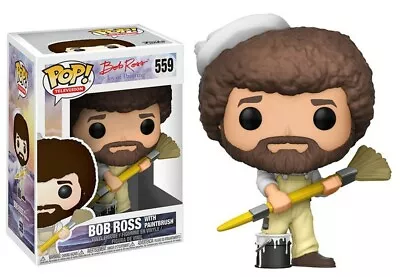 £129.57 • Buy Bob Ross Paintbrush The Joy Of Painting Malerei POP! Television #559 Figur Funko