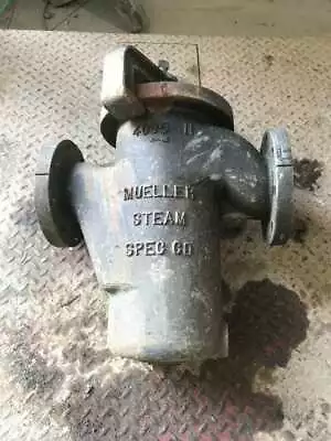Mueller Steam Specialty 4  Iron Flanged Basket Strainer • $325