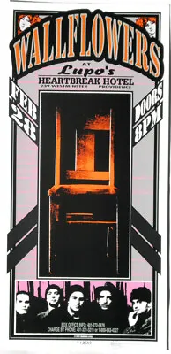 Jakob Dylan THE WALLFLOWERS New Original 1997 Signed Arminski Concert Poster • $24.99