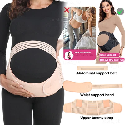 £7.79 • Buy PREGNANCY BELLY BELT,MATERNITY SUPPORT,Lumbar Back BUMP Brace Waist Band Strap