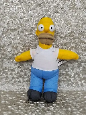 Homer Simpson 8  Beanie Small Soft Toy  • £7.99