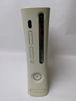 $19.99 • Buy Xbox 360 FAT WHITE CONSOLE ONLY PARTS OR REPAIR Turns On But CD Drive Won't Open