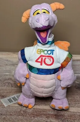 Disney Figment Of Imagination Epcot 40th Anniversary Plush Toy 9.5” • $22.99