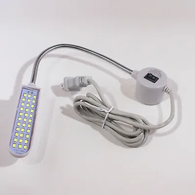 30 Led Sewing Machine Light Lamp Magnetic Base 9  Goose Neck Consew Juki Singer  • $11.40