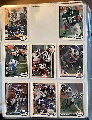 1991 Upper Deck Football Signed Autographed Cards • $1.50