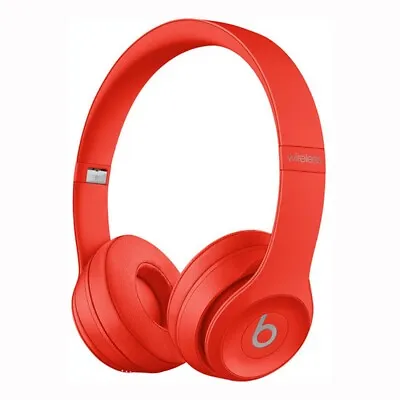 BEATS Solo 3 Wireless Headphones Red A1796 - Unused Local Samples • $245