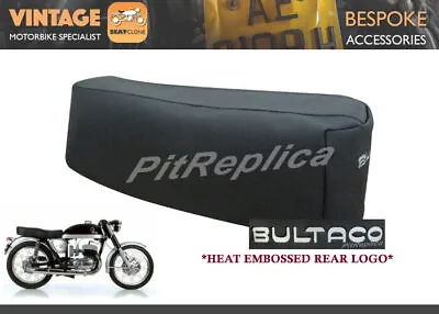 [a1076] Bultaco Metralla *heat Embossed Logo* Seat Cover [zcvv] • $95.66
