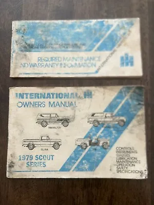 International Scout Owners Manual & Service Schedule Booklet • $45